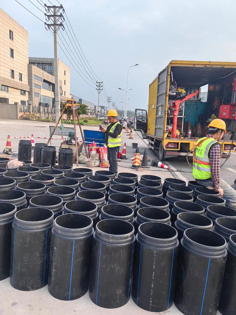 石壁镇管道短管置换