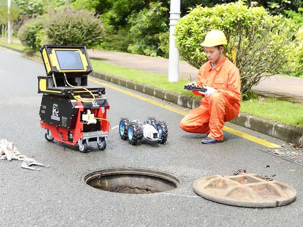 石壁镇管道机器人检测