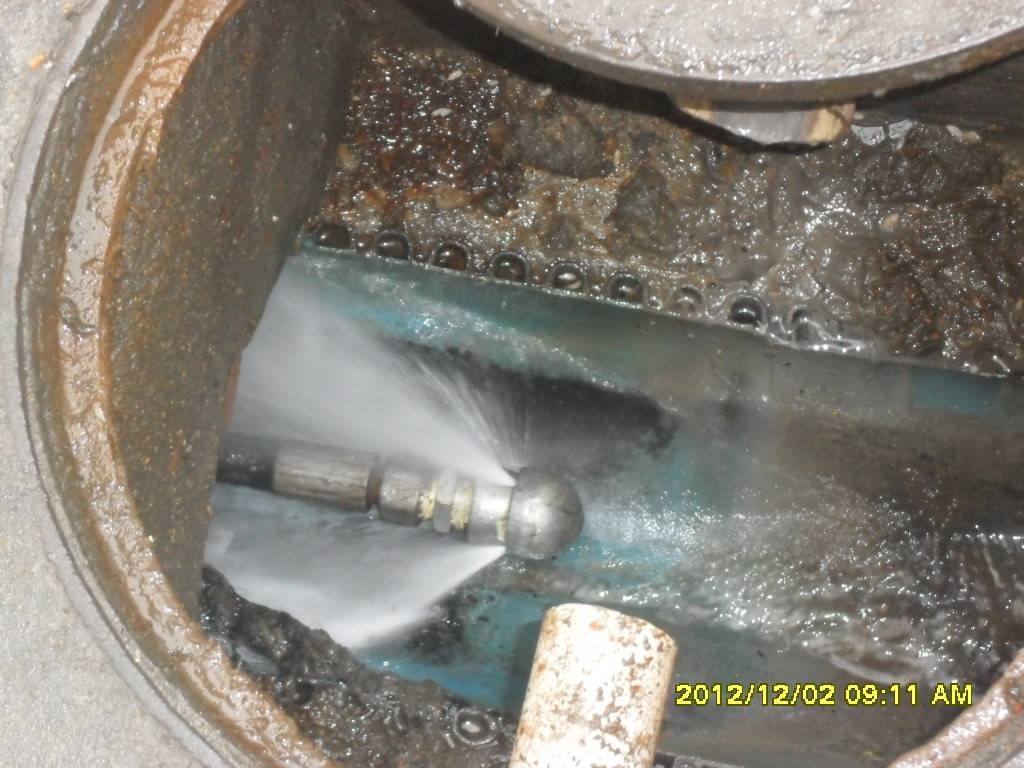 石壁镇污水管道高压清洗