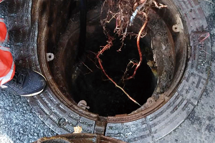 石壁镇管道预处理